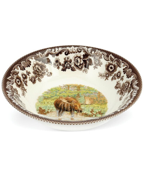 Woodland Majestic Moose Ascot Cereal Bowl