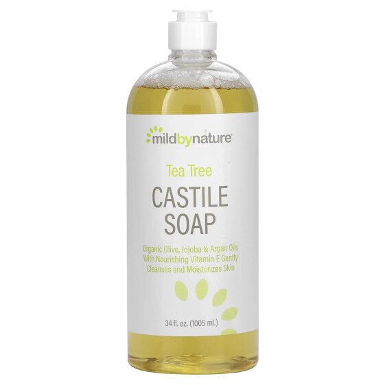 Tea Tree Castile Soap, 34 fl oz (1005 ml)