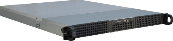 Inter-Tech 1U-10265 - Rack - Server - Black - ATX - EATX - EEB - Steel - HDD - Network - Power