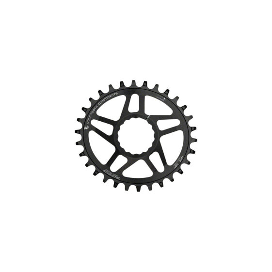 Звезда для велосипеда Wolf Tooth Components Drop-Stop PowerTrac DM 34t Chainring Cinch Black