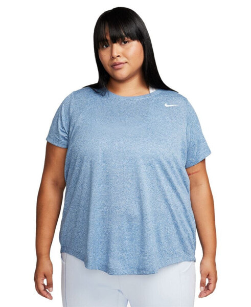 Plus Size Active Dri-FIT Women's Short-Sleeve Logo T-Shirt