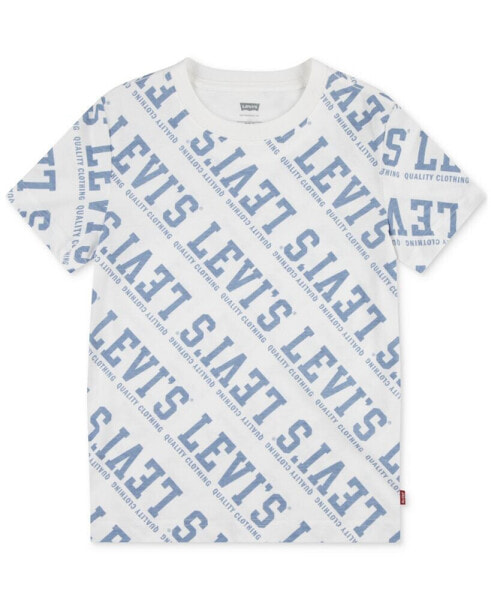 Футболка для малышей Levi's Allover Logo-Print