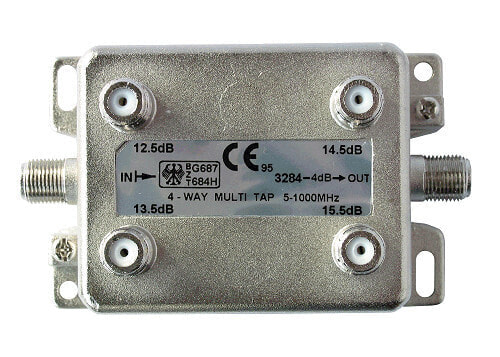 Kreiling AZ 3284 - Cable splitter - 5 - 860 MHz - Metallic