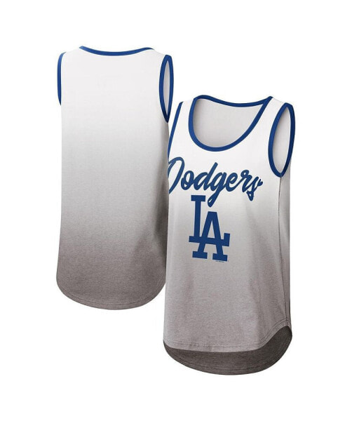 Women's White Los Angeles Dodgers Logo Opening Day Tank Top