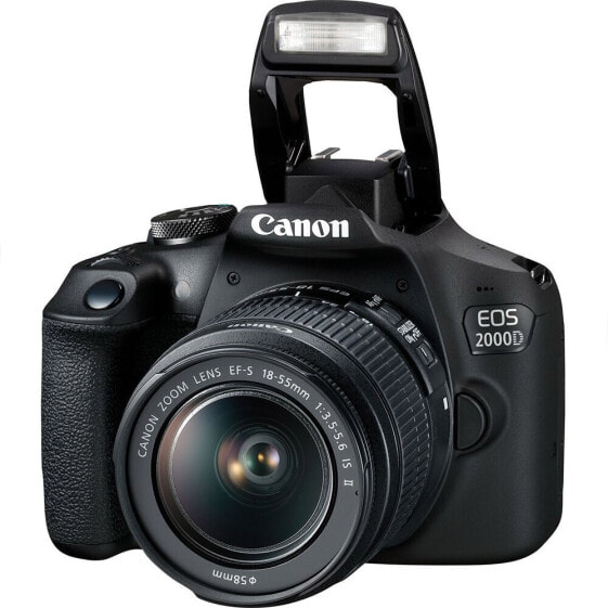 CANON EOS 2000D EF-S 18-55 mm IS reflex camera