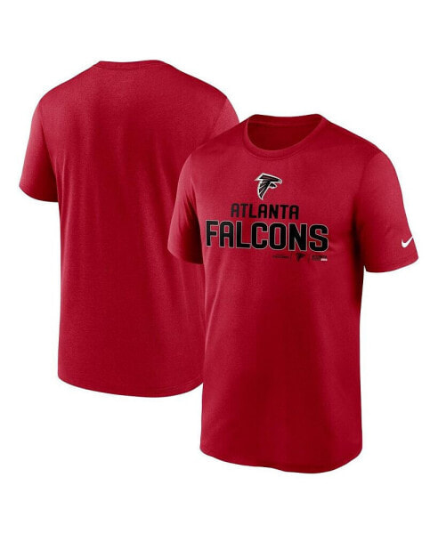 Men's Red Atlanta Falcons Legend Community Performance T-shirt