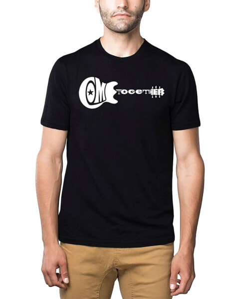 Mens Premium Blend Word Art T-Shirt - Come Together