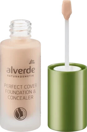 Foundation & Concealer Perfect Cover 20 Almond, 20 ml