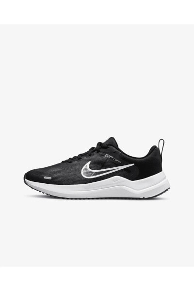 Кроссовки Nike Downshifter 12 NN (GS) черно-бело-серые анисекс