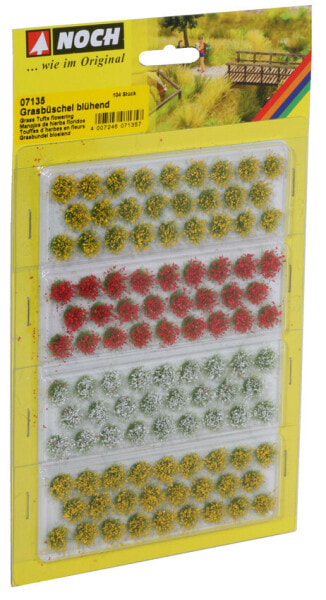 NOCH 07135 - Scenery - Any brand - Green,Red,White,Yellow - 6 mm - 104 pc(s)