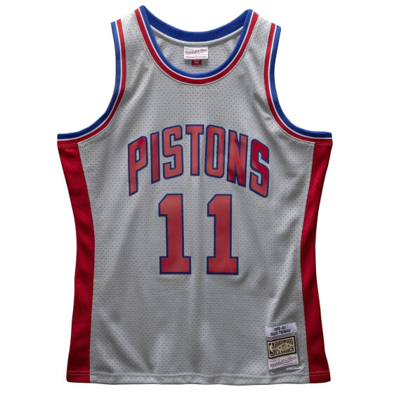 Mens Mitchell & Ness NBA SWINGMAN JERSEY- DETROIT PISTONS 82 ISIAH THOMAS