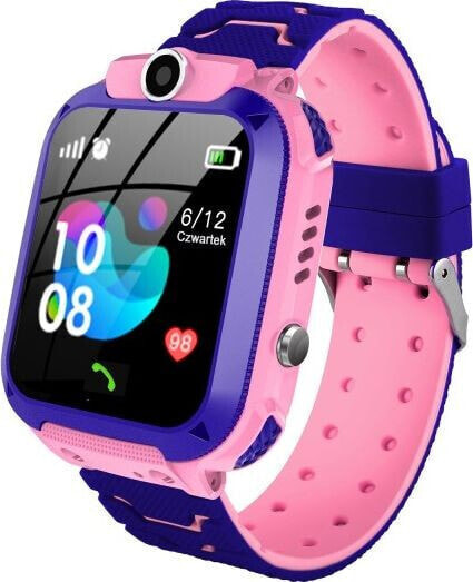 Smartwatch GoGPS K16S Różowy (K16SPK)