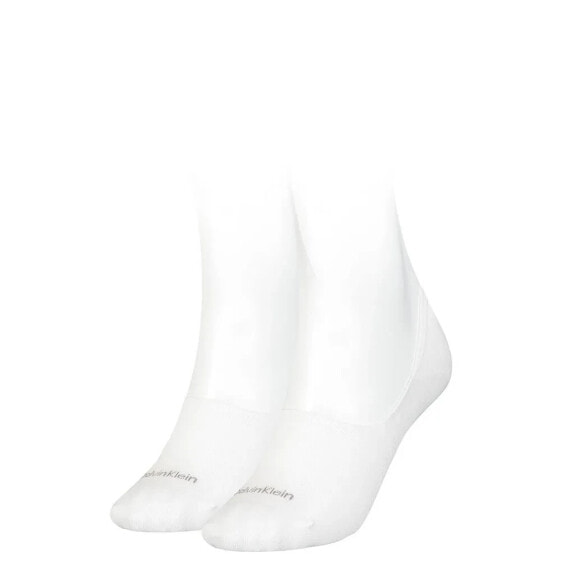 CALVIN KLEIN Footie Mid Cut socks 2 pairs