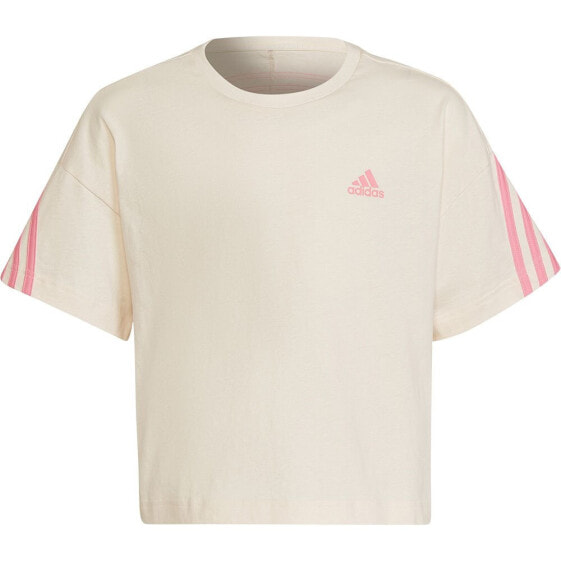 ADIDAS Organic Cotton Future Icons Sport 3 Stripes Loose short sleeve T-shirt