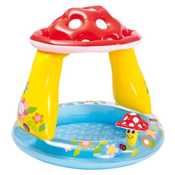 Надувной бассейн для малышей Intex Грибной и Зонтик