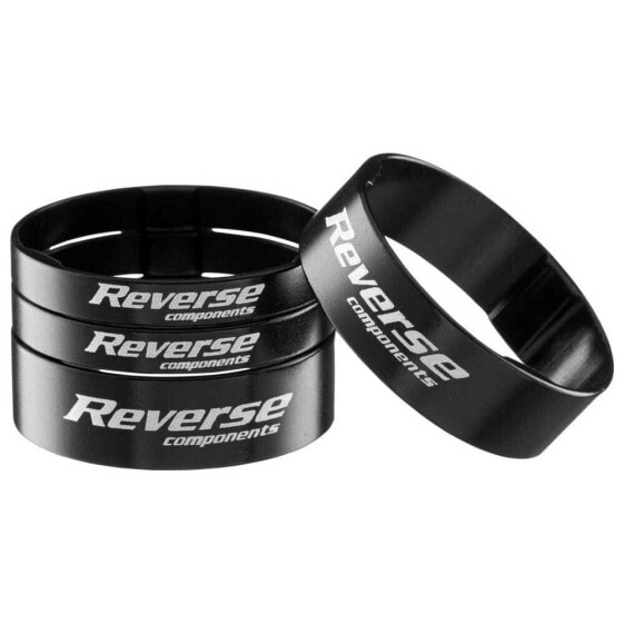 REVERSE COMPONENTS Ultra Light 1-1/8´´ Headset Spacer 4 Units