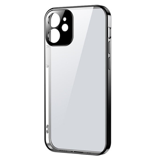 Чехол для смартфона joyroom с металлической рамкой, iPhone 12 Pro Max, черный