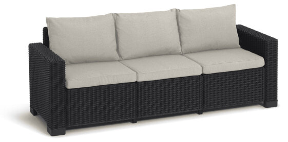 Gartensofa California 3-Sitzer