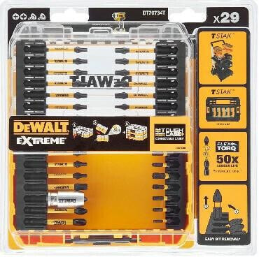 DEWALT ZESTAW KOŃCÓWEK FLEXTORQ 29cz.