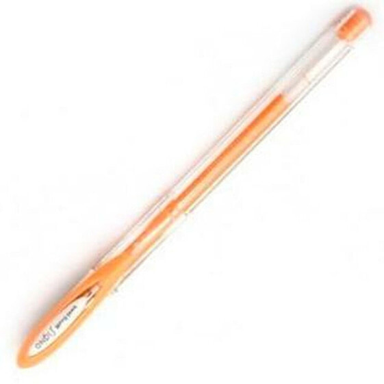 Liquid ink ballpoint pen Uni-Ball Rollerball Signo Angelic Colour UM-120AC Orange 12 Units