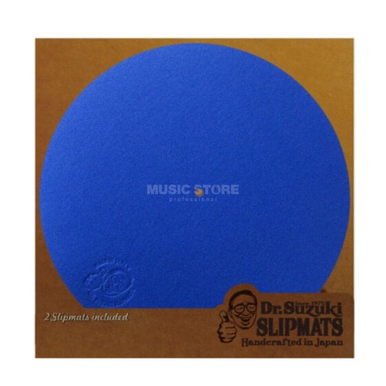 Dr. Suzuki Mix Edition Turntable Slip-Mats 12" (Blue)