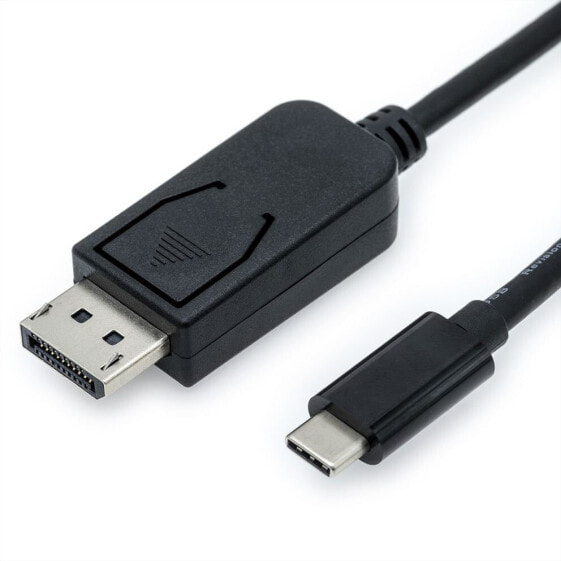 Кабель USB Type-C - DisplayPort VALUE by ROTRONIC-SECOMP AG 11.99.5845 - 1 м - Мужской - Прямой