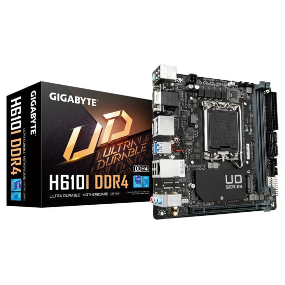 Материнская плата Gigabyte H610I DDR4 LGA 1700 INTEL H610 EXPRESS