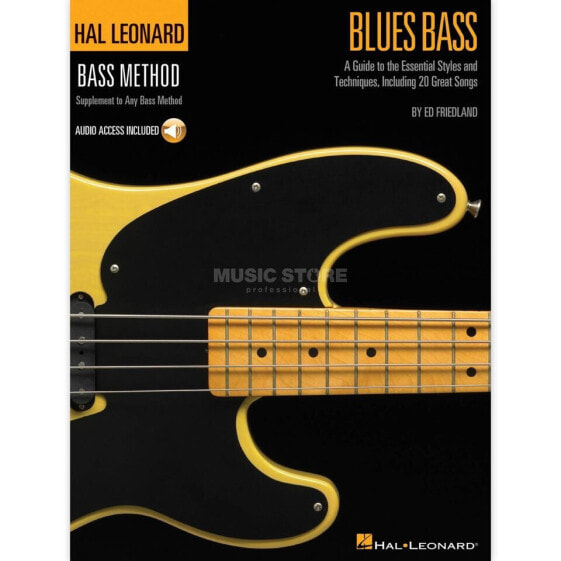 Hal Leonard Blues Bass Method Ed Friedland