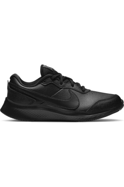 Kadın Siyah Varsıty Leather Spor Ayakkabı Cn9146-001
