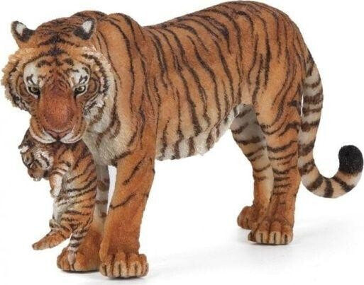 Фигурка Papo Tigress with cub Тигрица с детёнышем (Семейство Тигров)