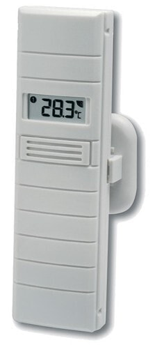 TFA 30.3155.WD - Electronic environment thermometer - Outdoor - Digital - White - Plastic - Table - Wall