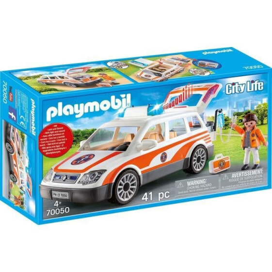 Игровой набор Playmobil 70050 - Автомобиль и санитар