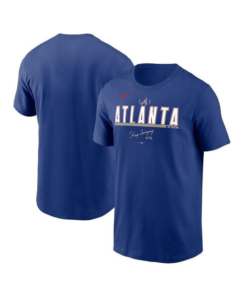 Men's Royal Atlanta Braves City Connect T-Shirt