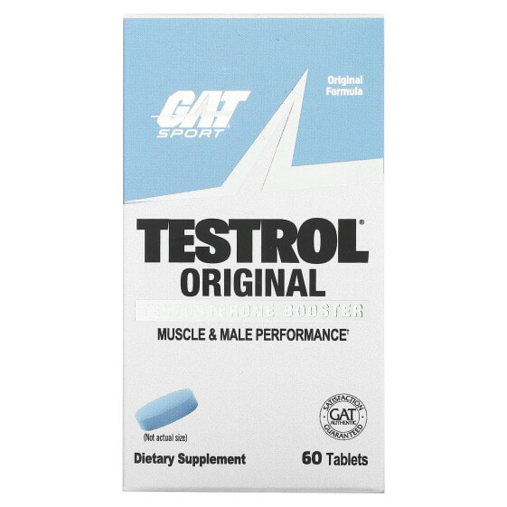 Мужское здоровье GAT Testrol Оригинал, Усилитель тестостерона, 60 Таблеток
