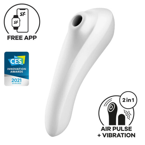 Satisfyer Dual Plea­sure Connect App, Vi­brator + Druckwellen