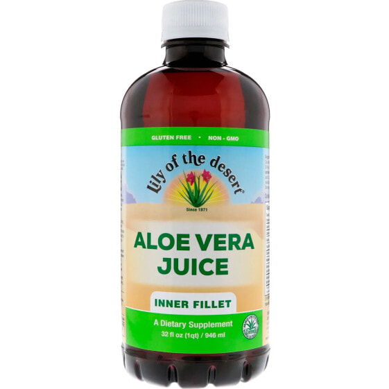 Aloe Vera Juice, Inner Fillet, 32 fl oz (946 ml)