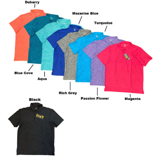 Member's Mark Men's Moisture Wicking UV Protection Performance Polo Shirt