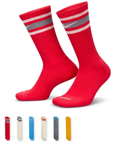 Men's Everyday Plus Cushioned Crew Socks - 6 pk.