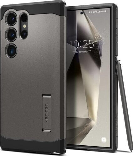 Spigen Spigen Tough Armor, gunmetal - Samsung Galaxy S24 Ultra