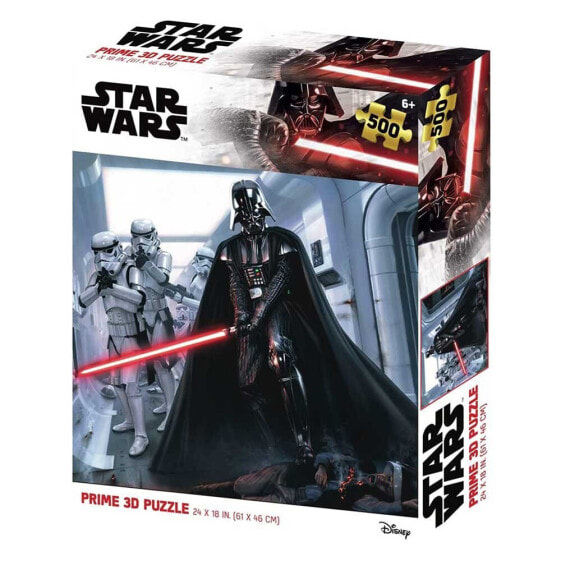 PRIME 3D Star Wars Darth Vader And Stormtrooper Puzzle 500 Pieces
