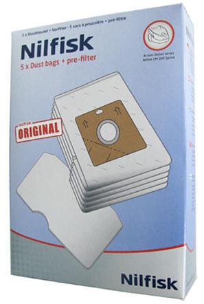 Nilfisk Dust bag (синтетический) 5 шт. - Пылесборник - Синтетический - 4 шт. - 4 шт. - 1 шт.