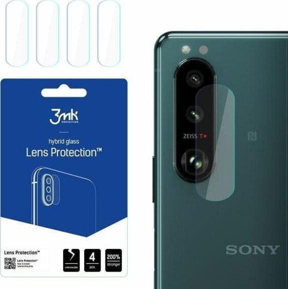 3MK Szkło hybrydowe na obiektyw aparatu 3MK Lens Protection Sony Xperia 1 III 5G [4 PACK]