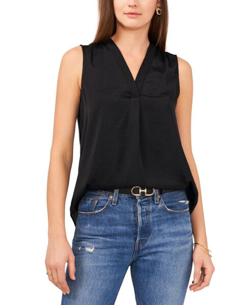 Women's V-Neck Sleeveless Top