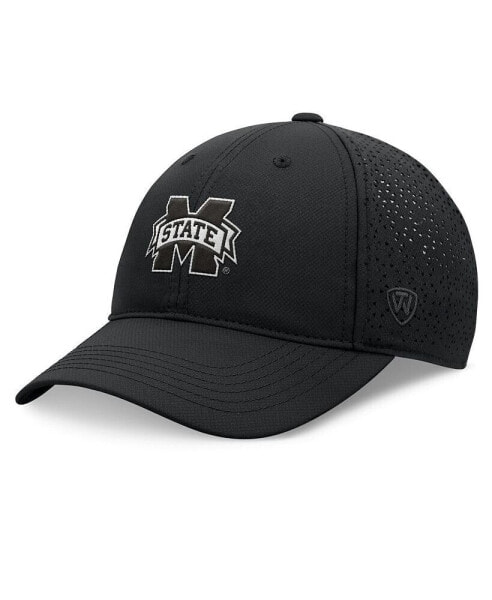 Men's Black Mississippi State Bulldogs Liquesce Trucker Adjustable Hat