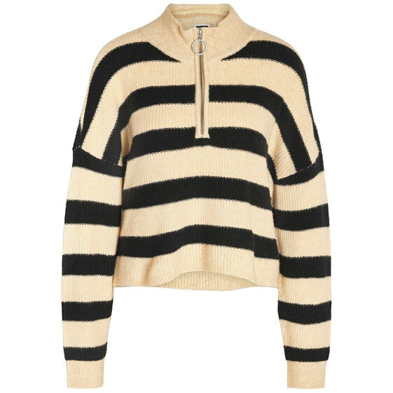 NOISY MAY Newalice Half Zip Sweater