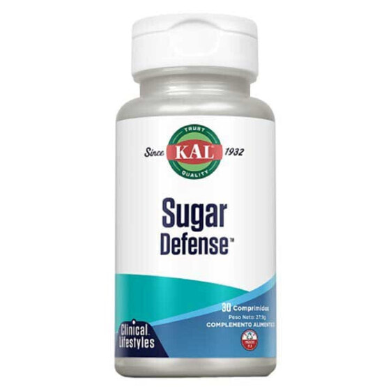 KAL Sugar Defense Glucose Metabolism Regulator 30 Tablets