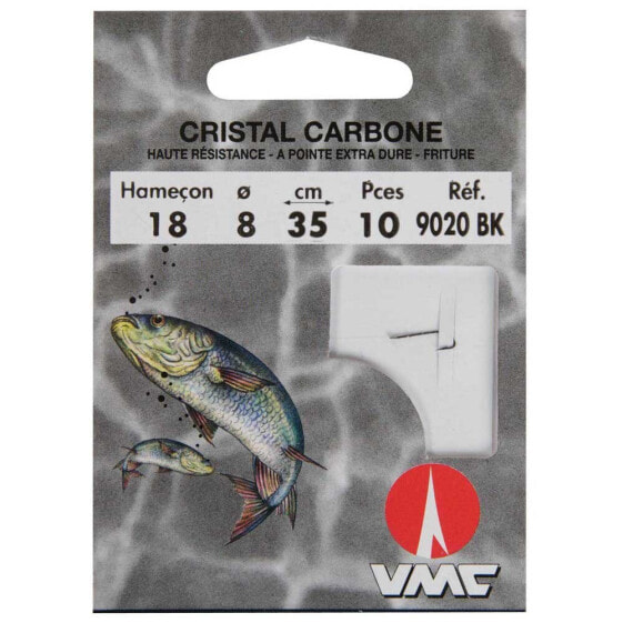 RAGOT Cristal Carbon 9020BK Tied Hook 0.35 m 0.120 mm