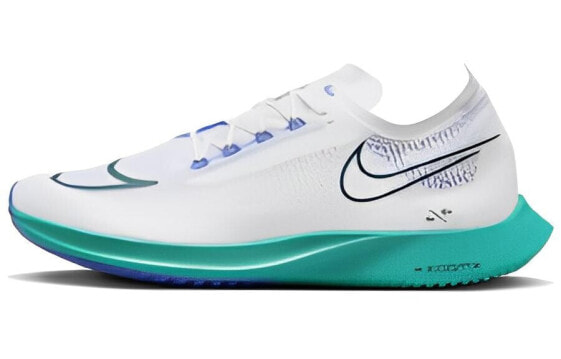 Кроссовки беговые Nike ZoomX Streakfly Бело-голубые