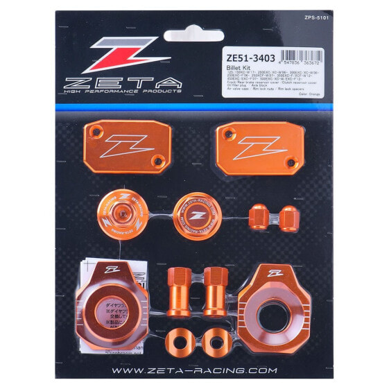 ZETA KTM XC 250 06-12 ZE51-3403 Aluminium Accessories Kit