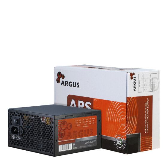 Inter-Tech Argus APS - 720 W - 115 - 230 V - 47 - 63 Hz - +12V1,+12V2,+3.3V,+5V,+5Vsb,-12V - Active - 3.6 W